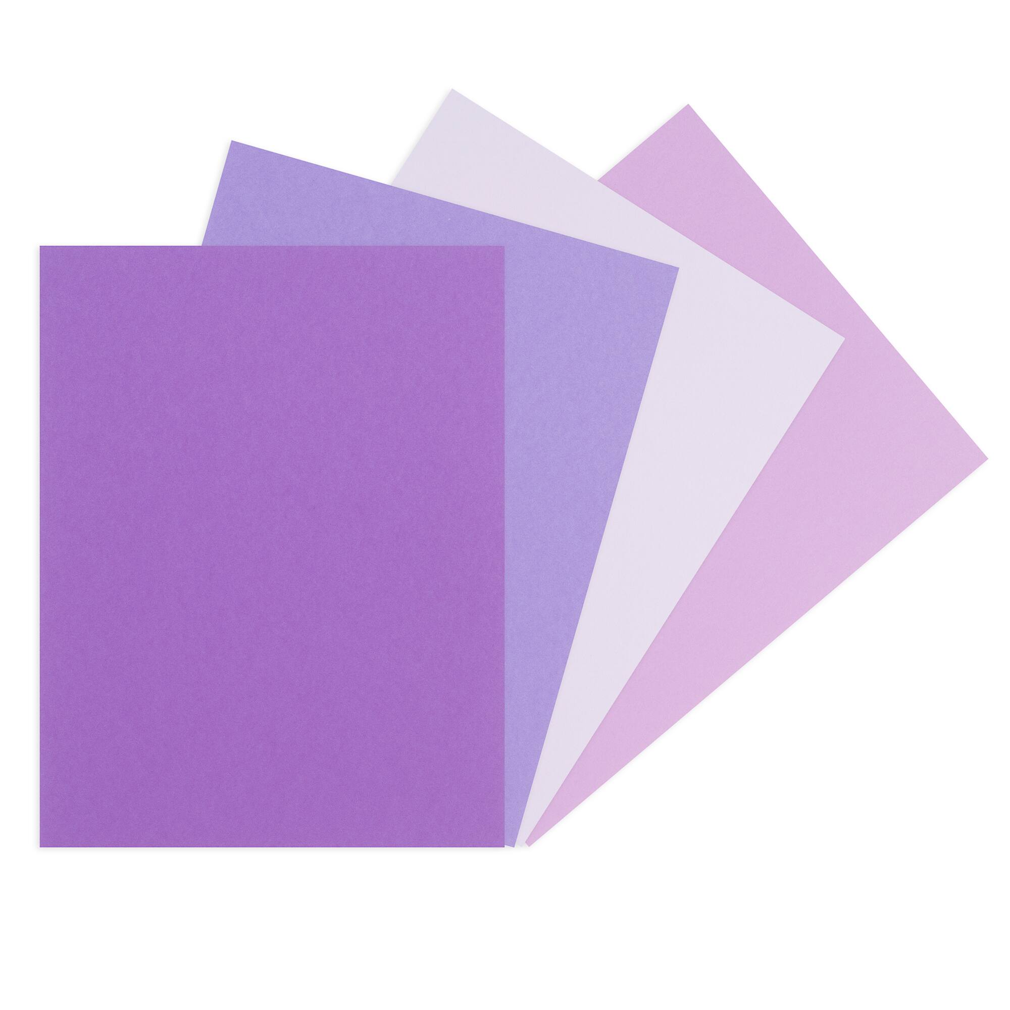 6 Packs: 100 ct. (600 total) Very Violet 8.5" x 11" Cardstock Paper by Recollections™
